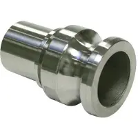 Teguma Bras de levier Kamlok type E VA (1.4408) 47,80mm 1 1/2 pouce Taille de fente 38mm