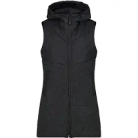 CMP Veste sans manche à capuche femme