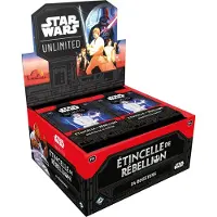 Fantasy Flight Games Asmodee - FFG – Star Wars Unlimited – Booster : Funke der Rebellion – Jeux de société – Jeu de cartes à collectionner pour adultes et enfants à partir de 12 ans – 2 joueurs – Version française