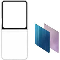 Samsung Galaxy Z Flip 5 FlipSuit Back Cover Transparent