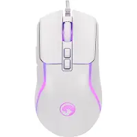MARVO Souris filaire CAPO 20, blanche, 8000 DPI