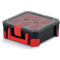 Kistenberg Organizér TITAN - 5 krabiček, 280x280x110 - průhledné víko