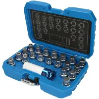BRILLIANT TOOLS Assortiment d'antivols de jantes pour BMW 21pcs - BT691230