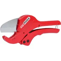 Ks Tools Cisaille pour tubes plastiques à retour de lame automatique, Ø0 - 42 mm - - 222.0005