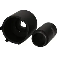 Ks Tools Jeu de clés pour écrous à gorge avec tube de guidage pour Mercedes, Ø 63 mm , 2 pièces ( 460.5625 )