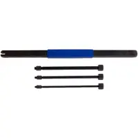Ks Tools Jeu de chasse-goupilles de serrage de charnières de porte 140.2190 Acier au chrome-molybdène