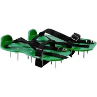 Siena Garden Chaussures pour aérer le gazon, couleur : vert