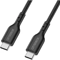 Otterbox Câble standard USB C-C 1M USB-PD Noir