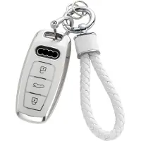 INF Housse de clé de voiture avec porte-clés Audi D