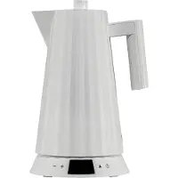 Alessi Plisse Mdl21 W Kettle Argenté One Size / EU Plug 220V