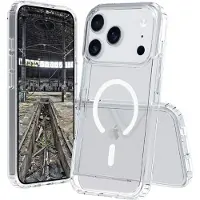 JT BERLIN BackCase Pankow Clear MagSafe Apple iPhone 17 Pro transparent (11157) (Apple iPhone 17 Pro), Coque pour téléphone portable, Transparent