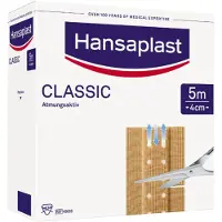 Hansaplast Classic 5 m x 4 cm pansement respirant, 1 pc pansement (1x)