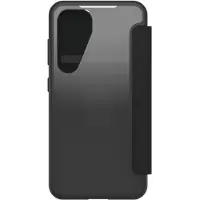 Otterbox React Folio (Samsung Galaxy S25), Coque pour téléphone portable, Noir, Transparent