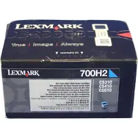 Lexmark 70C0H20 (700H) - Cyan - Toner - Grande capacité