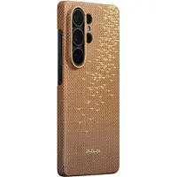 Pitaka Edge Case, Golden Glint (Aaron Button) - Samsung Galaxy S26 Ultra (Samsung Galaxy S26 Ultra), Coque pour téléphone portable, Or