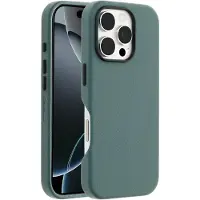 Otterbox Coque en cuir de cactus Symmetry MagSafe pour Apple iPhone 16 Pro - Juniper Sprig