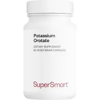 SuperSmart Potassium Orotate Dietary Supplement - 60 Gél. Vég.