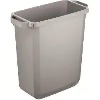 Durable Conteneur à déchets DURABIN 60L rectangle, Gris, 1800496050