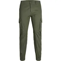 Jack & Jones Pantalon cargo 'JJIPaul JJFlake' vert foncé