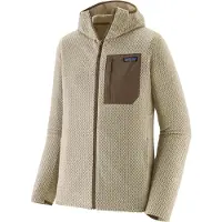 Patagonia - Polaire zippée légère et respirante - M's R1 Air Full-Zip Hoody Pelican pour Homme - Taille XS - Beige
