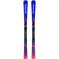 Salomon - Packs (skis + fix) - Skis de piste - Equipe SL 12 + I12 GW 2027 en Bois - Taille 170 cm - Bleu