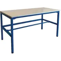 Gewa Table d'emballage L1600xP800xH850mm Plan de travail mélaminé
