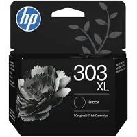 HP Cartouche D’encre Noir 303xl Grande Capacité Authentique