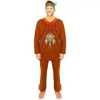 Amscan Costume amérindien Hommes 990708