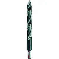 RUKO Foret hélicoïdal ULTIMATECUT HSS DIN 338, pointe FLOWSTEP à 3 arêtes décalées (18,5 millimètres)