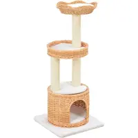 vidaXL Arbre à chat Sisal Saule naturel