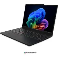 Lenovo ThinkPad T16 Gen 5 (Intel), PC Copilot+, processeur Intel Core Ultra 7, écran 40,6 cm (16 pouces), résolution 2880 x 1800 pixels, 32 Go de mémoire, 1 To de stockage, Windows 11 Pro