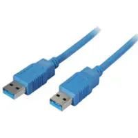 Shiverpeaks BASIC-S Câble USB 3.0 A mâle - A mâle 1,0 m bleu