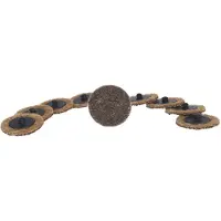Ks Tools Patins abrasifs de rechange Ø50 mm grain 80 paquet de 10 - 515.5083