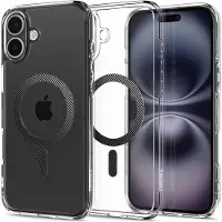 Spigen Ultra Hybrid (MagFit) (Apple iPhone 16 Plus), Coque pour téléphone portable, Transparent