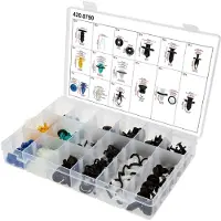 Ks Tools Jeu de clips de fixation pour Tesla, 150 pièces