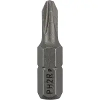 Bosch 2607002519 - Embout de vissage court extra-dur réduit PH2R, 25 mm 25x