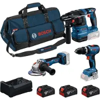 Bosch Professional Set Combiné 3 Pièces
