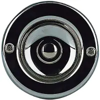 Grothe UP Prise de contact 64144 KS 2076 70mm laiton chromé brillant