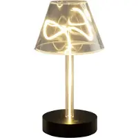 Konstsmide Lampe de table unique Edison Conception rechargeable