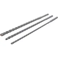 Bgs Jeu de forets pour percer les murs | Queue SDS-MAX | 16 / 20 / 26 mm | 3 pcs.