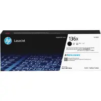 HP 136X Cartouche de toner LaserJet noir d'origine (W1360X)