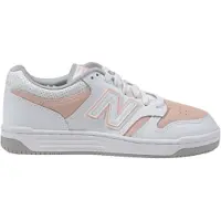New Balance 480 Blanc avec des baskets roses - 39
