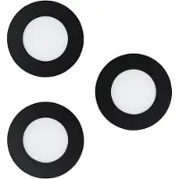 Eglo Luminaire encastré Fueva-Z Ø85mm noir