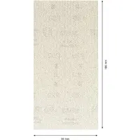 Bosch Filet de ponçage pour ponceuse orbitale EXPERT M480 non perforé grain 80 (L x l) 186 mm 93 10 pcs. (80)