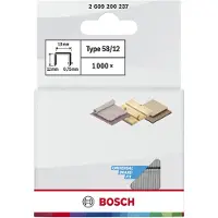 Bosch agrafes a fil fin type 58 - 13 x 0,75 x 12 mm - lot de 1000