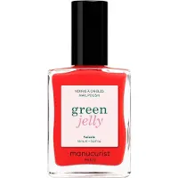 Manucurist Paris Vernis à ongles Green Jelly Twizzle, 15 ml (Rouge vif translucide)
