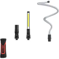 Ks Tools KS-Tools 150.4600 eQi UltimateBEAM 3in1 Quick-Lock Set de lampes de travail, 4 pièces