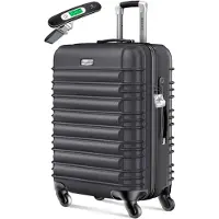 Kesser Valises Valises à coque rigide avec serrure à combinaison, balance + étiquette à bagages