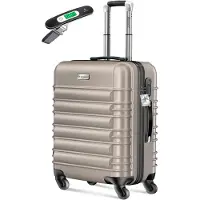 Kesser Valises Valises à coque rigide avec serrure à combinaison, balance + étiquette à bagages
