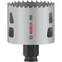 Bosch Accesorios Pc Plus Wood Hole Saw 59 Mm Argenté